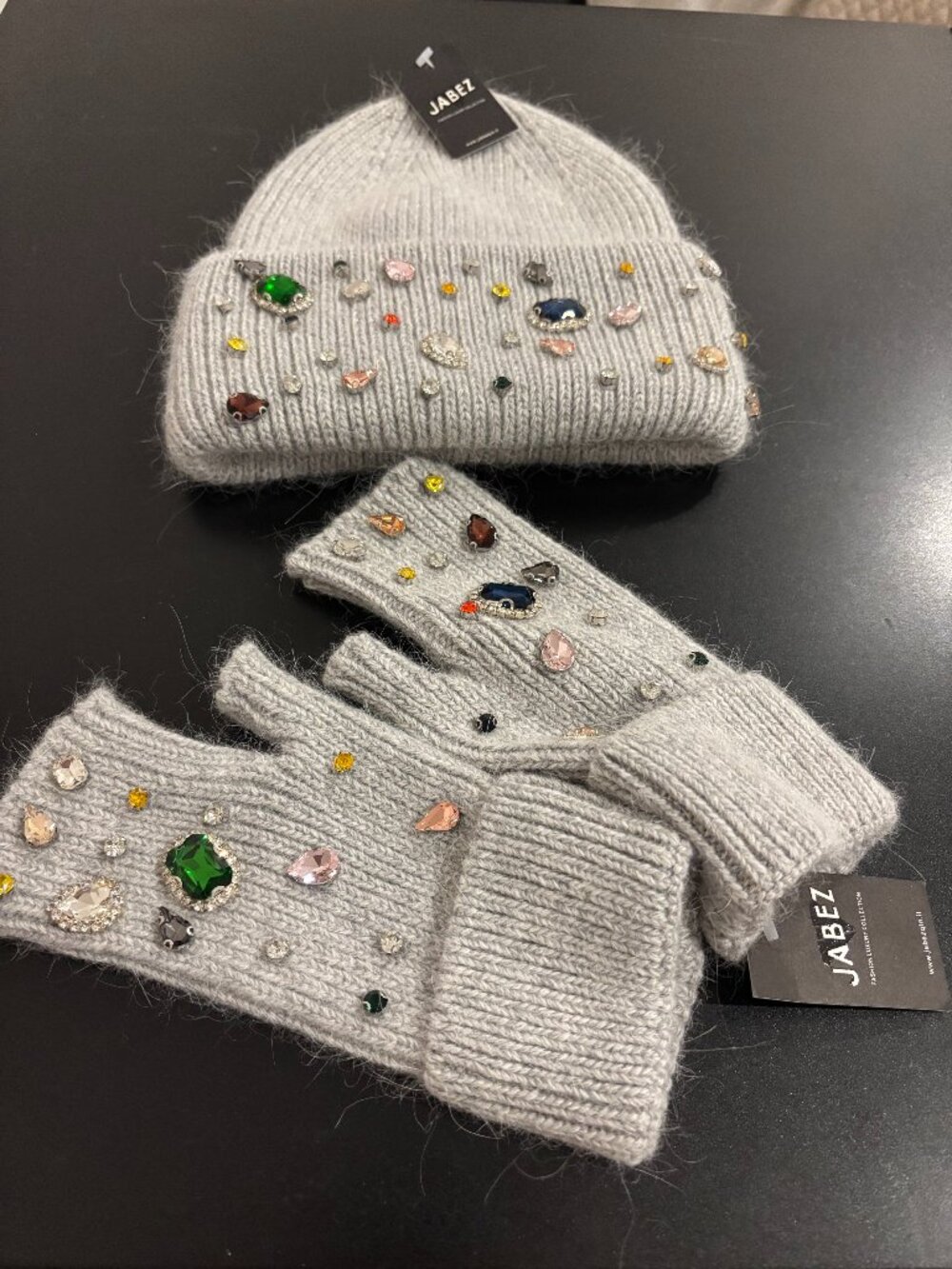 BRAND NEW JABEZ HAT AND GLOVE SET!